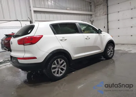 2016 Kia Sportage Lx from USA, damaged, VIN KNDPBCAC6G7880402